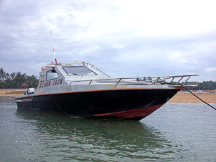 Bali Scuba's boat