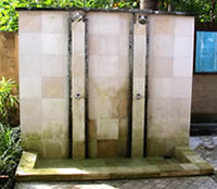 Scuba Seraya shower