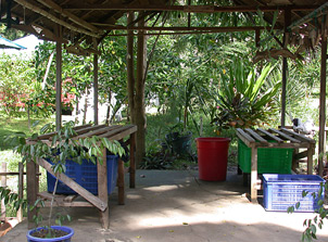 Gear washing area - which you never have to use