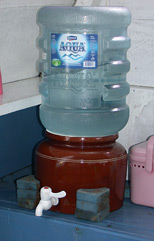Plenty of water in between dives