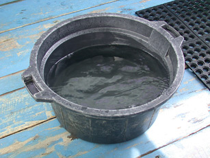 Dunk tank for camera
