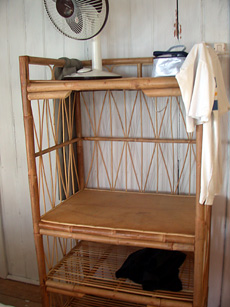 Bamboo cabinet - use this for your camera stuff