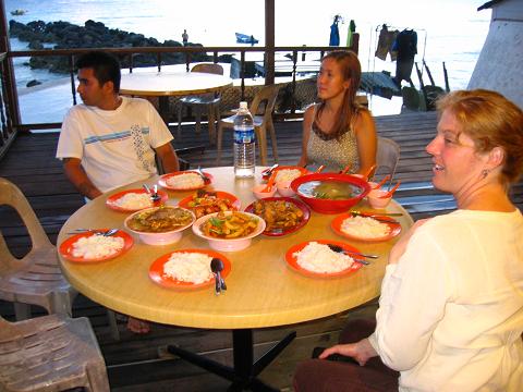 Dinner at Roger's